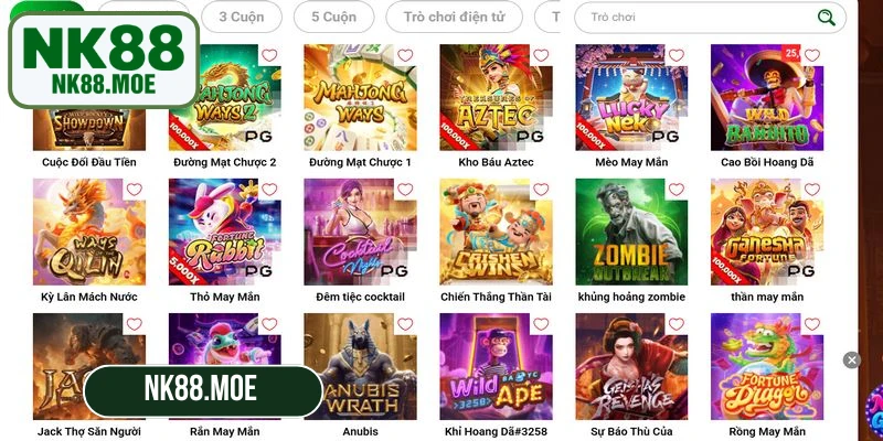 Nhu cầu tìm kiếm các mẹo chơi NK88 thắng lớn