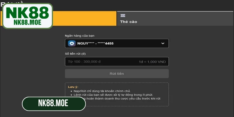 Những điểm cần ghi nhớ khi giao dịch rút tiền diễn ra suôn sẻ